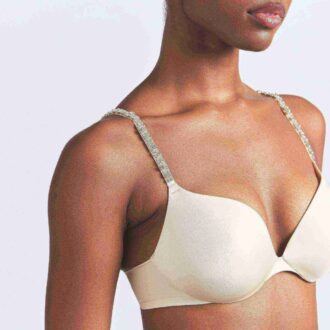 SKIMS ULTIMATE RHINESTON TARDROP PUSH-UP BH