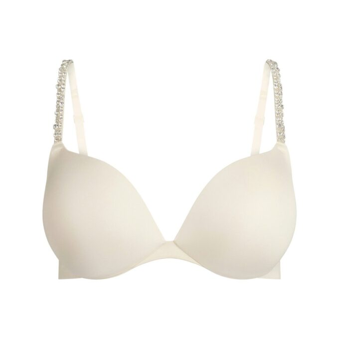 SKIMS ULTIMATE RHINESTON TARDROP PUSH-UP BH