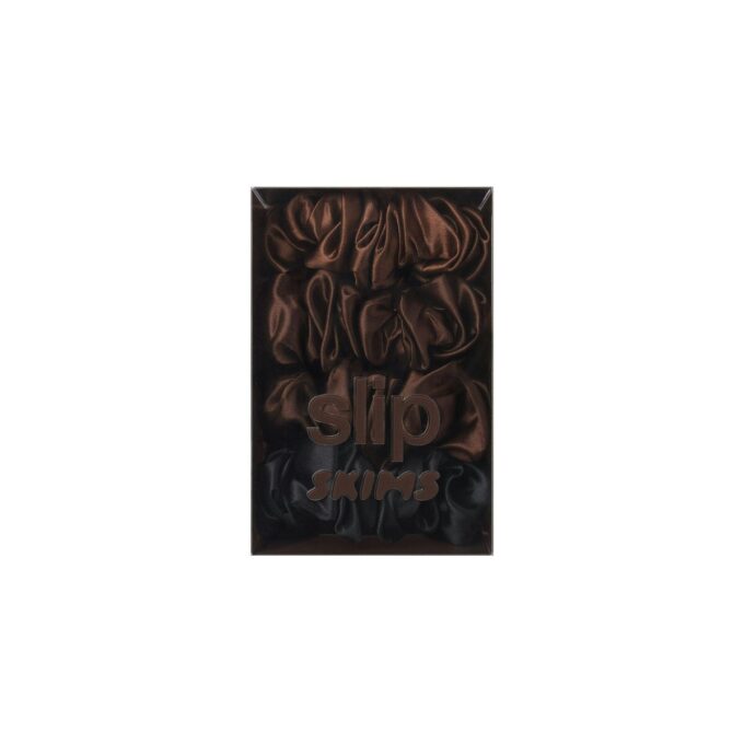 SLIP X SKIMS PURE SILK STORE SCRUNCHIES 4-PAK