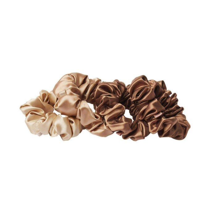 SLIP X SKIMS PURE SILK STORE SCRUNCHIES 4-PAK