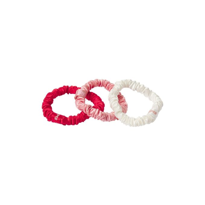 SLIP X SKIMS REN SILK SKINNY SCRUNCHIES 3-PAK