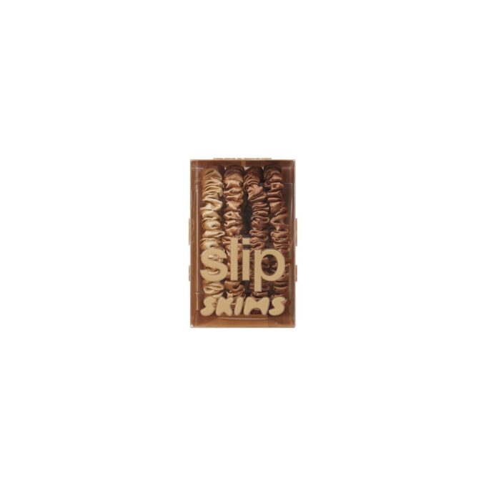 SLIP X SKIMS REN SILKE SKINNY SCRUNCHIES 4-PAK
