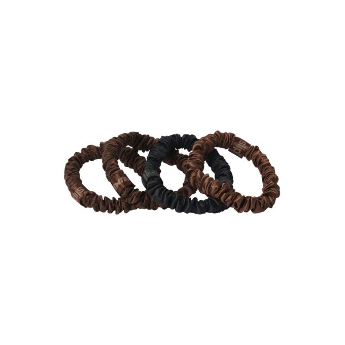 SLIP X SKIMS REN SILKE SKINNY SCRUNCHIES 4-PAK