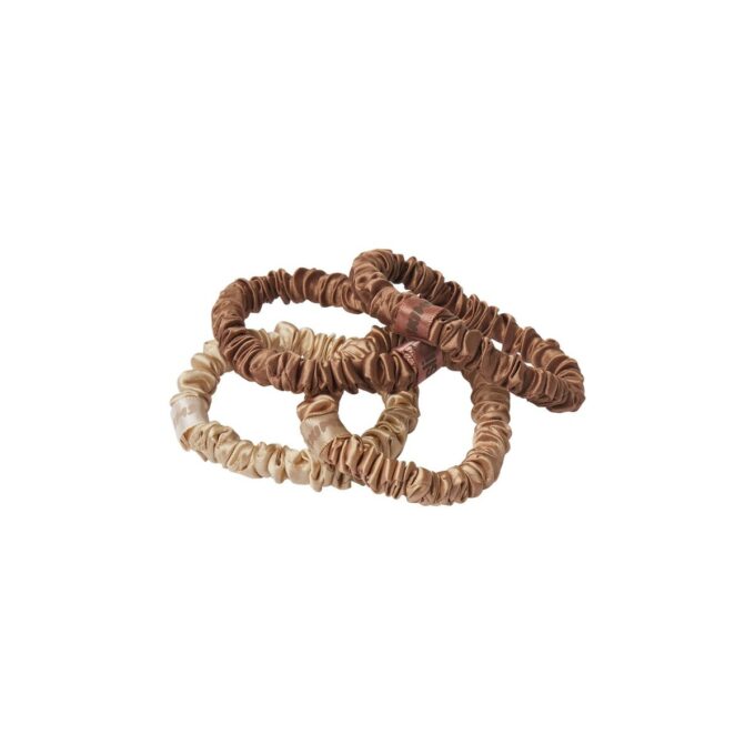 SLIP X SKIMS REN SILKE SKINNY SCRUNCHIES 4-PAK