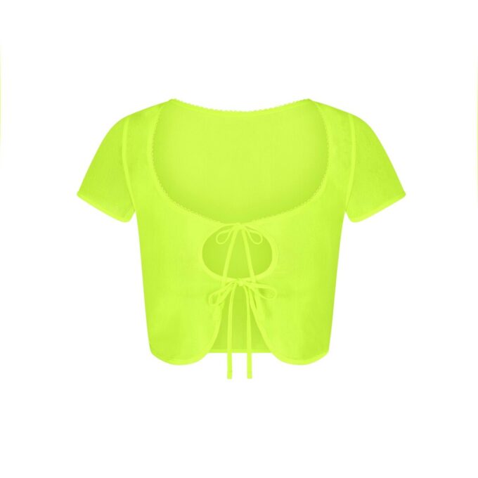 SOMMERMESH SUPER CROPPED TOP