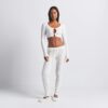 STRIKKET CARDIGAN MED KORT STRIKKET JACKET