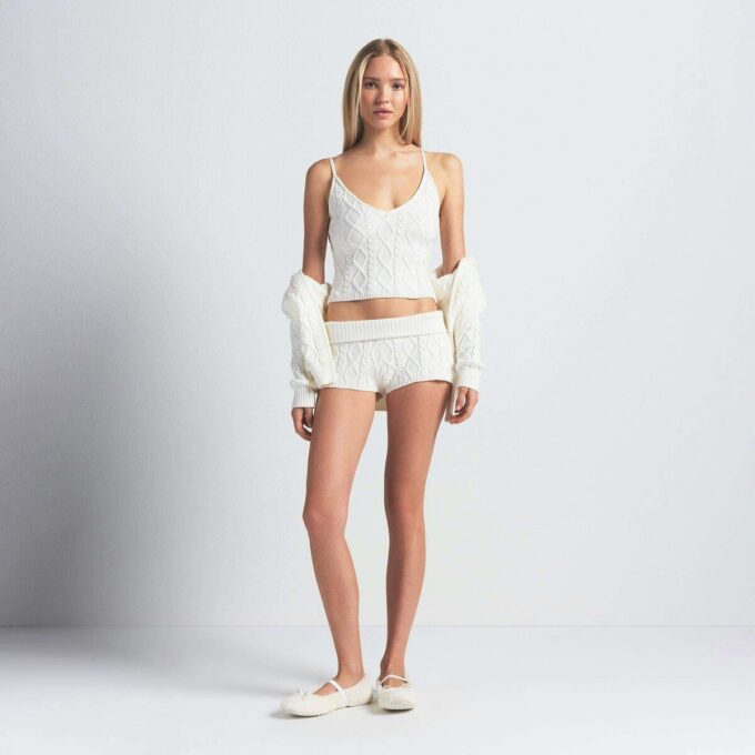 STRIKKET SWEATER CAMI