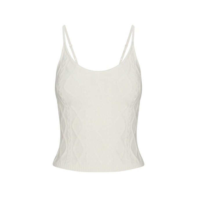 STRIKKET SWEATER CAMI