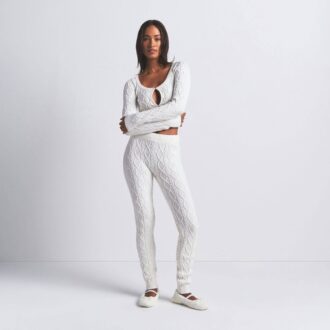 STRIKKET SWEATERLEGGINGS