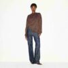 T-SHIRT MED LANGERMET OG OVERSIZED KRAFTIGT BOMULD