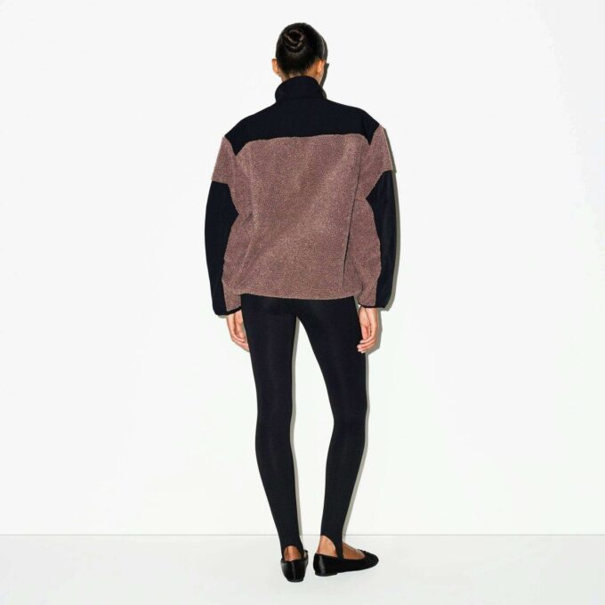 TEDDY OVERSIZED TRØJE MED HALV LYNLÅS
