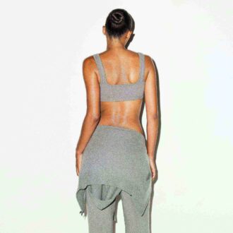 Tekstureret strikket bralette