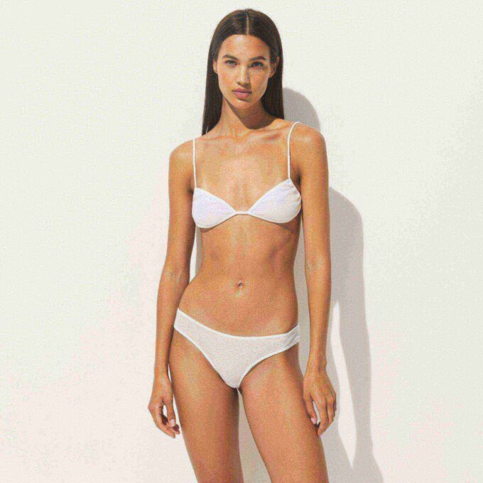 TRANSPARENT BOMULD TRANSPARENT RIB LAV TALJET HIPSTER
