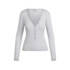 TRANSPARENT MODAL LANGE ÆRMER HENLEY