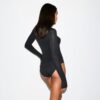TRANSPARENT MODAL LANGE ÆRMER TURTLENECK-BODYSUIT