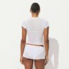 TRANSPARENT RIB T-SHIRT