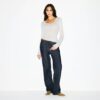 TRANSPARENT RIBBEDE LANGE ÆRMER HENLEY