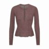 TRANSPARENT RIBBEDE LANGE ÆRMER HENLEY