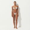 TRANSPARENT RIBBEDE SKIMPIGE TREKANTE BRALETTE