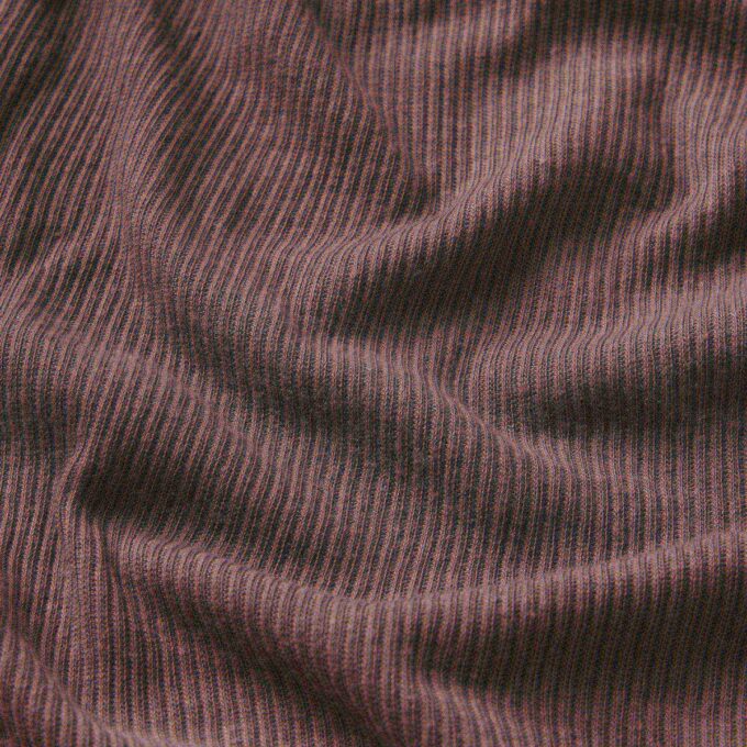 TRANSPARENT RIBBEDE V-HALS TOP