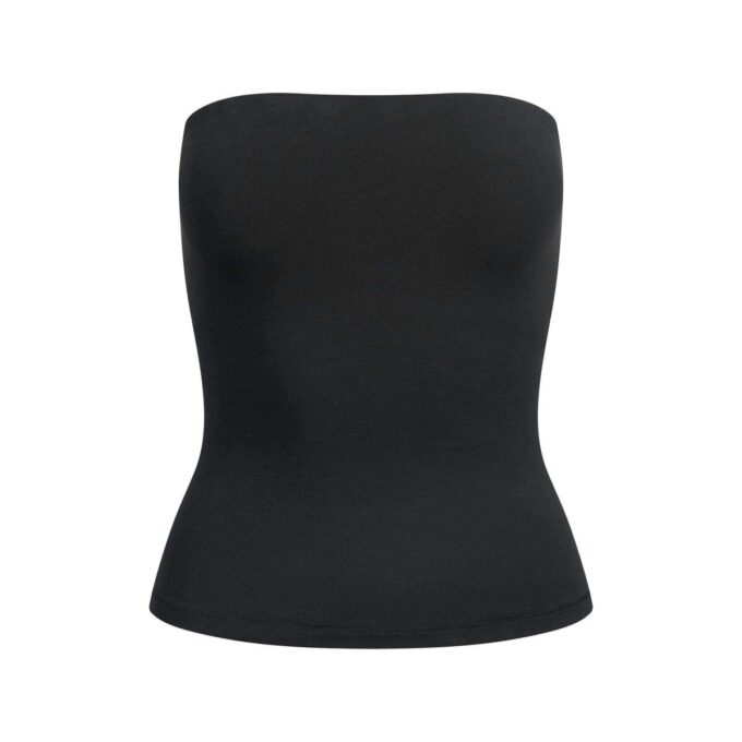 TUBE TOP I BOMULDSSTRØJE