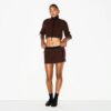 UDENDØRS FLEECE MINI NEDERDEL