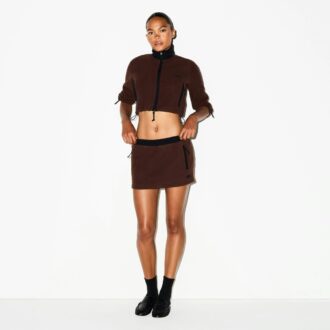 UDENDØRS FLEECE MINI NEDERDEL
