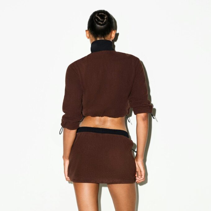 UDENDØRS FLEECE MINI NEDERDEL