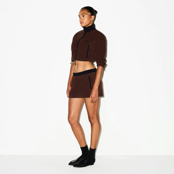 UDENDØRS FLEECE MINI NEDERDEL