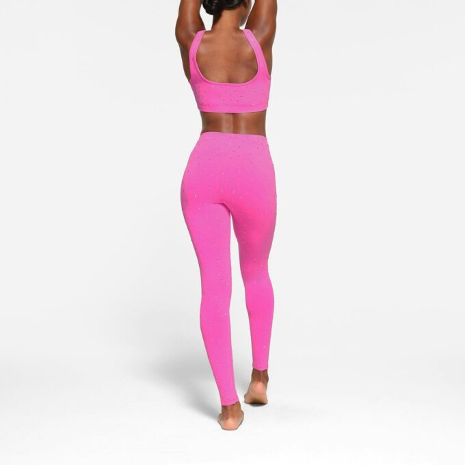 UDENDØRS LEGGINGS MED RINESTEN