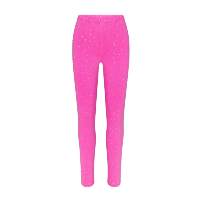 UDENDØRS LEGGINGS MED RINESTEN