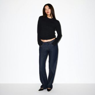 ULD CASHMERE TRØJE MED CREWNECK-HALS
