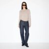 ULD CASHMERE TRØJE MED CREWNECK-HALS