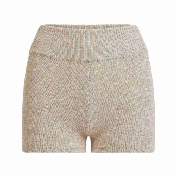 ULD OG CASHMERE MØRKEBLÅ SHORTS