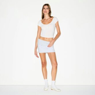 ULTRA LET JERSEY T-SHIRT MED KULEHALS