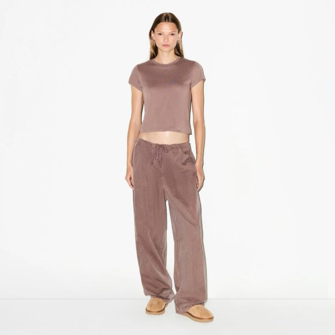 VÆVEDE LOUNGE OVERSIZED BUKSER