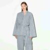 VÆVET LOUNGE OVERSIZED WRAP TOP