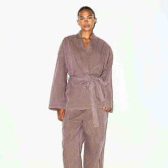VÆVET LOUNGE OVERSIZED WRAP TOP