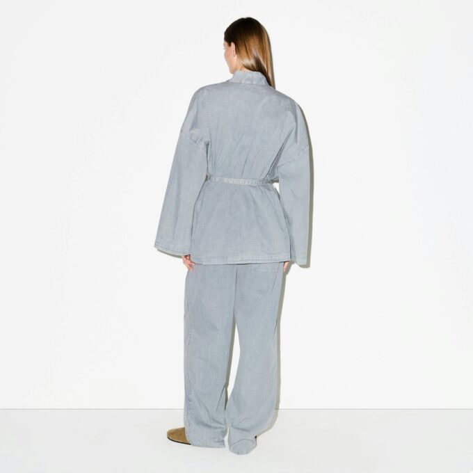 VÆVET LOUNGE OVERSIZED WRAP TOP