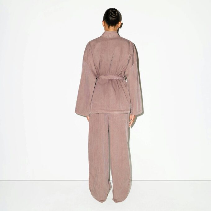 VÆVET LOUNGE OVERSIZED WRAP TOP