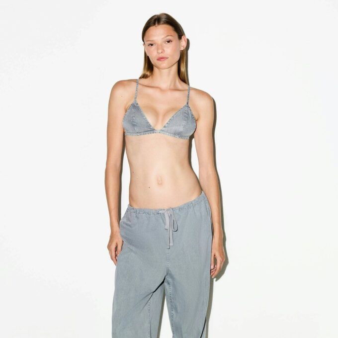 VÆVET LOUNGE TREKANT BRALETTE